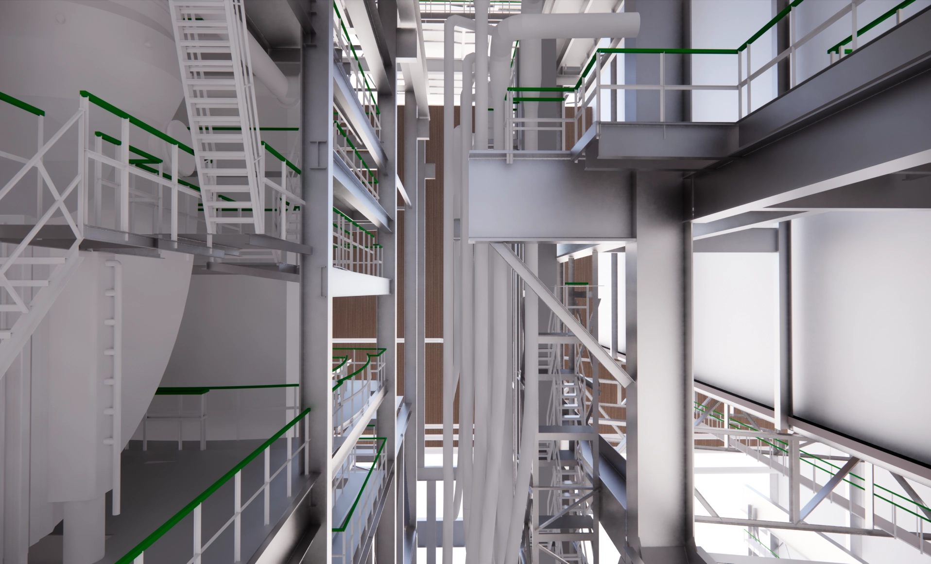 A Ukrainian metallurgical plant